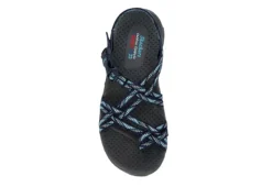 Skechers Womens Reggae Irie Mon Trail Grazer Outdoor Sandal - Navy -Deals Viva Stride Store US 01 203283 05