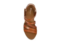 Xappeal Womens Maggy Wedge Sandal - Cognac -Deals Viva Stride Store US 01 203298 05