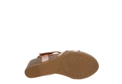 Xappeal Womens Maggy Wedge Sandal - Cognac -Deals Viva Stride Store US 01 203298 06