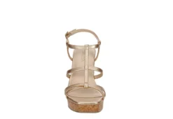 Michael By Michael Shannon Womens Natalia Wedge Sandal - Gold 9 Michael By Michael Shannon Womens Natalia Wedge Sandal - Gold -Deals Viva Stride Store US 01 203300 02