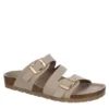 Bjorndal Womens Delaney Footbed Sandal - Taupe