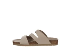 Bjorndal Womens Delaney Footbed Sandal - Taupe -Deals Viva Stride Store US 01 203312 03
