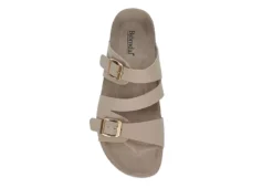 Bjorndal Womens Delaney Footbed Sandal - Taupe -Deals Viva Stride Store US 01 203312 05