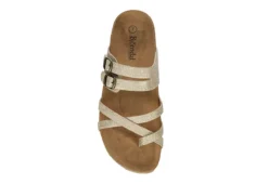 Bjorndal Womens Sami Footbed Sandal - Gold -Deals Viva Stride Store US 01 203313 05