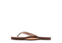 Rainbow Sandals Womens Crystal Collection Flip Flop Sandal - Brown -Deals Viva Stride Store US 01 203323 03