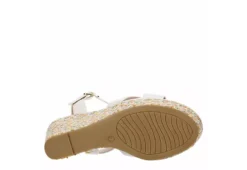 Michael By Michael Shannon Womens Luna Wedge Sandal - White -Deals Viva Stride Store US 01 203329 06