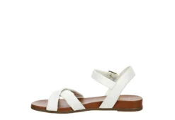 Xappeal Womens Rayna Sandal - White -Deals Viva Stride Store US 01 203330 03