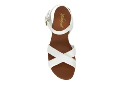 Xappeal Womens Rayna Sandal - White -Deals Viva Stride Store US 01 203330 05