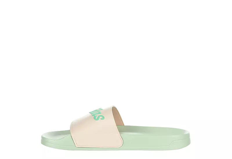 Adidas Womens Adilette Shower Slide Sandal - Pale Pink 4 Adidas Womens Adilette Shower Slide Sandal - Pale Pink - Image 4