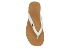 Reef Womens Stella Court Flip Flop Sandal - White -Deals Viva Stride Store US 01 203340 05