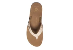 Reef Womens Beachbreak Flip Flop Sandal - Sand -Deals Viva Stride Store US 01 203341 02