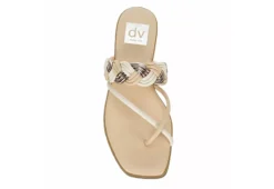 Dv By Dolce Vita Womens Maizy Flat Sandal - Bone -Deals Viva Stride Store US 01 203348 05