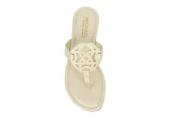 Michael By Michael Shannon Womens Ariana Flip Flop Sandal - Bone -Deals Viva Stride Store US 01 203358 05