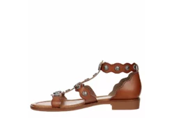 Michael By Michael Shannon Womens Kelsey Gladiator Sandal - Cognac -Deals Viva Stride Store US 01 203359 03