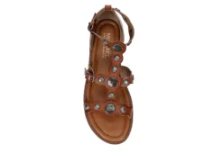 Michael By Michael Shannon Womens Kelsey Gladiator Sandal - Cognac -Deals Viva Stride Store US 01 203359 05
