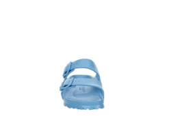 Birkenstock Womens Arizona Essentials Slide Sandal - Light Blue -Deals Viva Stride Store US 01 203369 02
