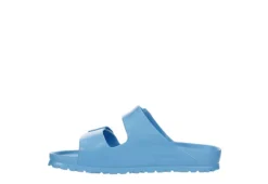 Birkenstock Womens Arizona Essentials Slide Sandal - Light Blue -Deals Viva Stride Store US 01 203369 03