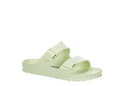 Birkenstock Womens Arizona Essentials Slide Sandal - Lime