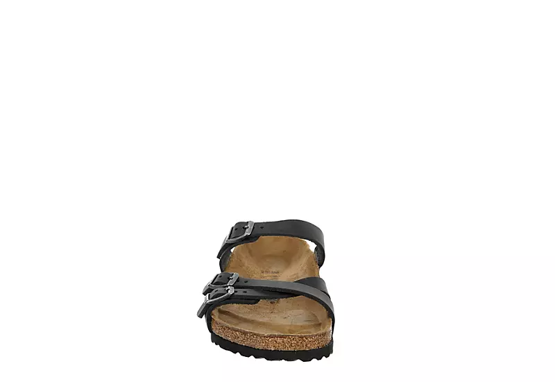 Birkenstock Womens France Footbed Sandal - Black 3 Birkenstock Womens France Footbed Sandal - Black - Image 3