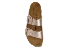Birkenstock Womens Arizona Footbed Sandal - Rose Gold -Deals Viva Stride Store US 01 203379 05