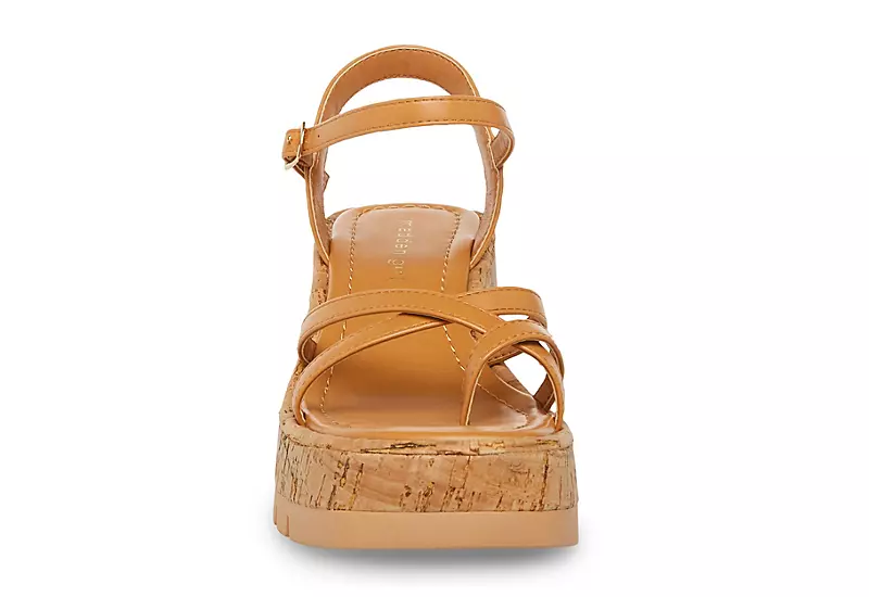 Madden Girl Womens Vaultt C - Cork Sandal - Tan 3 Madden Girl Womens Vaultt C - Cork Sandal - Tan - Image 3