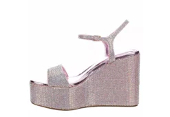 Madden Girl Womens Theo-r Wedge Sandal - Pink -Deals Viva Stride Store US 01 203387 03