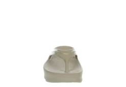 Oofos Womens Oomega Flip Flop Sandal - Khaki -Deals Viva Stride Store US 01 203392 02