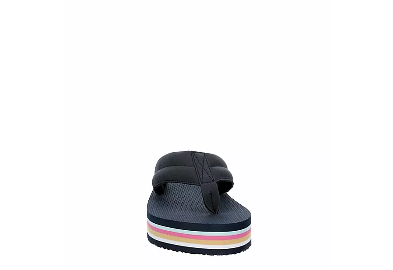 Xappeal Womens Jax Flip Flop Sandal - Navy 3 Xappeal Womens Jax Flip Flop Sandal - Navy - Image 3