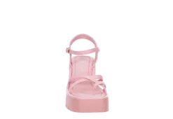 Madden Girl Womens Vaultt Wedge Sandal - Pink -Deals Viva Stride Store US 01 203411 02