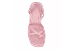 Madden Girl Womens Vaultt Wedge Sandal - Pink -Deals Viva Stride Store US 01 203411 05