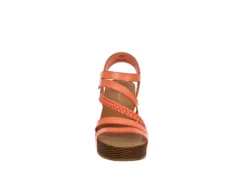 Xappeal Womens Maggy Wedge Sandal - Coral -Deals Viva Stride Store US 01 203424 02