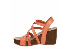 Xappeal Womens Maggy Wedge Sandal - Coral -Deals Viva Stride Store US 01 203424 03