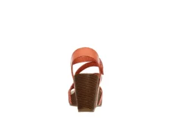 Xappeal Womens Maggy Wedge Sandal - Coral -Deals Viva Stride Store US 01 203424 04