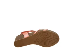Xappeal Womens Maggy Wedge Sandal - Coral -Deals Viva Stride Store US 01 203424 06