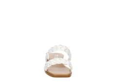 Michael By Michael Shannon Womens Patrice Wedge Sandal - White 9 Michael By Michael Shannon Womens Patrice Wedge Sandal - White -Deals Viva Stride Store US 01 203429 02