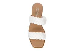 Michael By Michael Shannon Womens Patrice Wedge Sandal - White 12 Michael By Michael Shannon Womens Patrice Wedge Sandal - White -Deals Viva Stride Store US 01 203429 05
