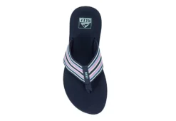 Reef Womens Spring Woven Flip Flop Sandal - Navy -Deals Viva Stride Store US 01 203441 05