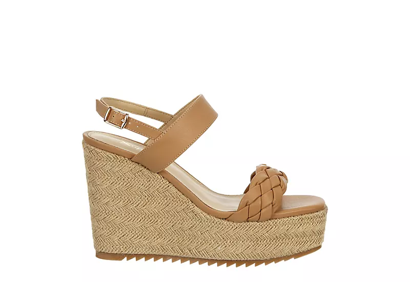 Xappeal Womens Vera Wedge Sandal - Camel 2 Xappeal Womens Vera Wedge Sandal - Camel - Image 2