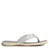 Sperry Womens Parotfish Flip Flop Sandal - Grey