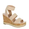 Madden Girl Womens Marandaa Wedge Sandal - Nude
