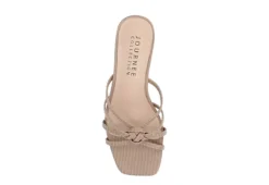 Journee Collection Womens Blayke Wedge Slip On Sandal - Taupe -Deals Viva Stride Store US 01 203694 05