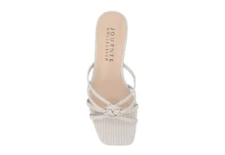 Journee Collection Womens Blayke Wedge Slip On Sandal - Beige -Deals Viva Stride Store US 01 203696 05