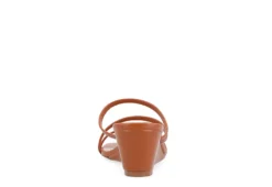 Journee Collection Womens Takarah Low Wedge Sandal - Brown 11 Journee Collection Womens Takarah Low Wedge Sandal - Brown -Deals Viva Stride Store US 01 203885 04