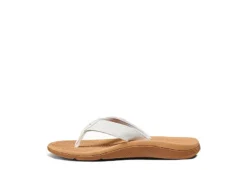 Reef Womens Santa Ana Flip Flop Sandal - White -Deals Viva Stride Store US 01 203912 02