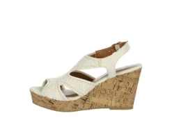 Jellypop Womens Lisbon Wedge Sandal - Natural 10 Jellypop Womens Lisbon Wedge Sandal - Natural -Deals Viva Stride Store US 01 203922 03