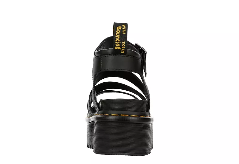 Dr. Martens Dr.martens Womens Blaire Quad Hydro Sandal - Black 5 Dr. Martens Dr.martens Womens Blaire Quad Hydro Sandal - Black - Image 5