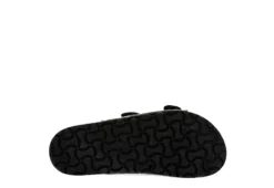 Madden Girl Womens Teddy Footbed Slide Sandal - Black -Deals Viva Stride Store US 01 250030 06