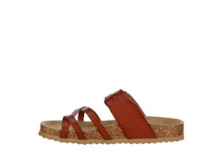 Bjorndal Womens Sami Footbed Sandal - Cognac -Deals Viva Stride Store US 01 250078 03
