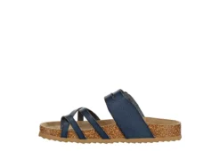 Bjorndal Womens Sami Footbed Sandal - Navy -Deals Viva Stride Store US 01 250080 03