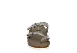 Madden Girl Womens Brycee Footbed Sandal - Med Metallic -Deals Viva Stride Store US 01 250117 02